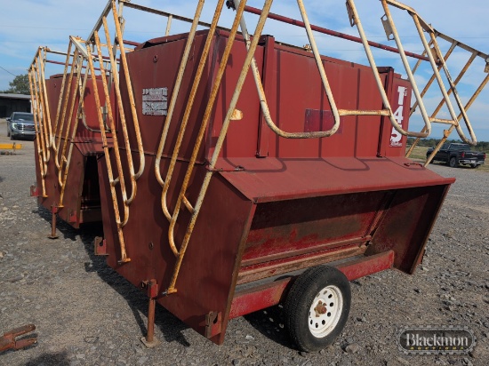 Gray fox 145 feed train portable feeder