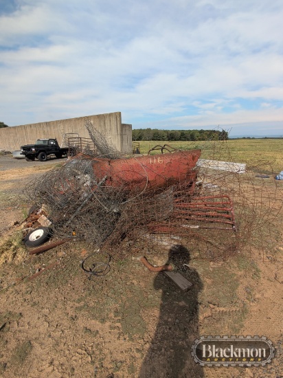 Scrap pile