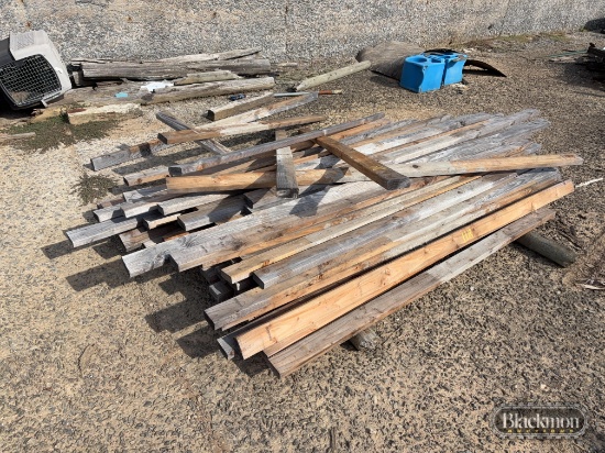 Lot of 2x4S & Cedar posts