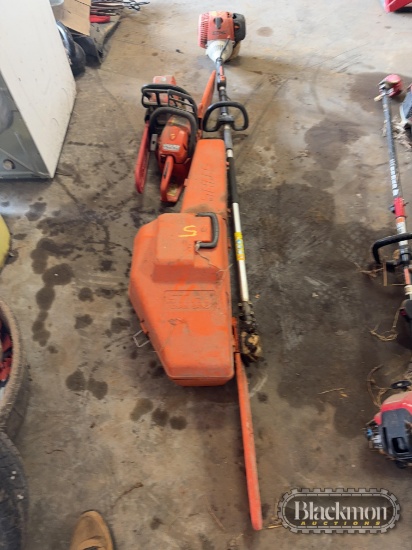 (3) Stihl Chainsaws and (1) Pole Saw