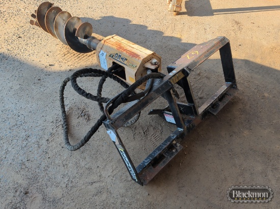 Beltech auger skid steer attachment