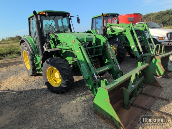 John deere 6125 m wheel tractor,