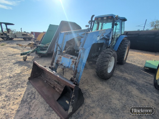 New holland ts100 wheel tractor,