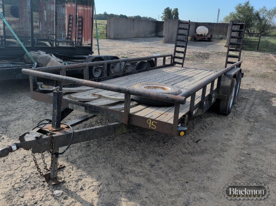 Shopbuilt utility trailer,