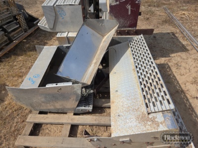 (2) Pallets Of Aluminum Battery Boxes