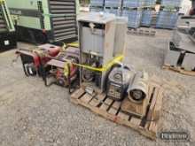 (2) GENERATORS, (2) WATER FOUNTAINS, HEATER AND SMALL POWERHORSE GENERATOR