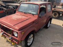 SUZUKI SAMURAI SUV,