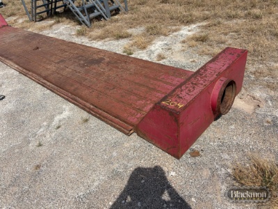 Drive over pipe
