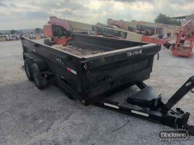 2019 ironbull dump trailer,