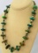TURQUOISE RONDELL NECKLACE