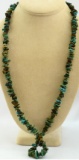 LONG TURQUOISE NECKLACE