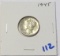 1945 BU MERCURY DIME