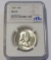 1959 FRANKLIN HALF NGC MS 64