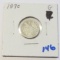 1890 SEATED DIME