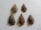 LOT OF 5 ARROW HEADS