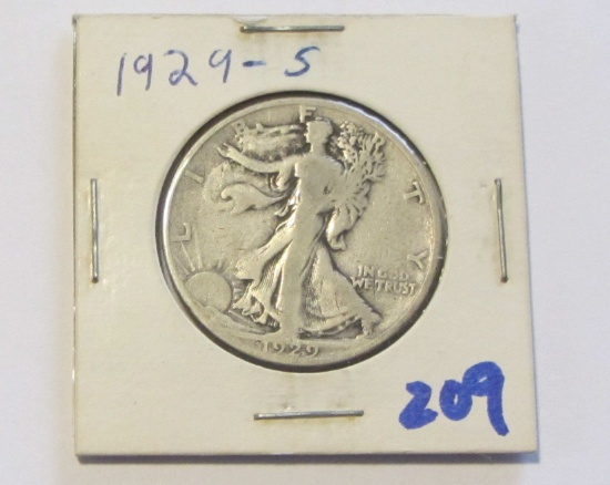 1929-S WL HALF DOLLAR