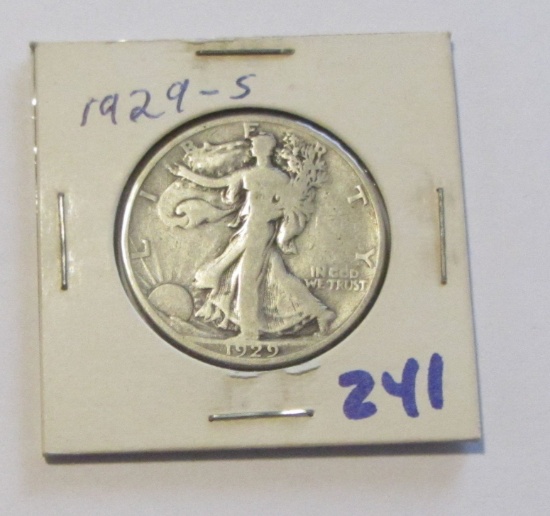 1929-S WL HALF DOLLAR