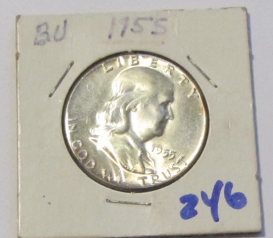 1955 FRANKLIN HALF BU