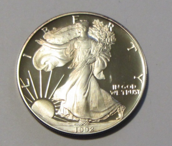 1992-S PROOF SILVER EAGLE