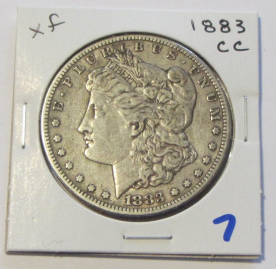 $1 1883-CC CARSON CITY MORGAN