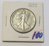 1935 WALKING LIBERTY HALF