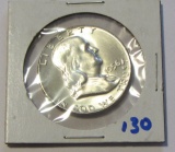 1956 BU FRANKLIN HALF