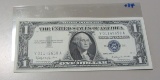 UNC $1 SILVER CERTIFICATE 1957-B