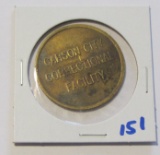 SCARCE CARSON CITY PRISON TOKEN $1