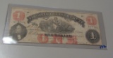 $1 VIRGINIA TREASURY DIME 1862