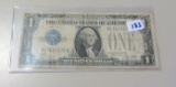 $1 FUNNY BACK SILVER CERTIFICATE 1928-A