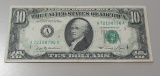 OFF SET ERROR $10 1981 REVERSE PRINTED ON FACE