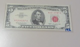 1963 $5 RED SEAL