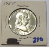 1955 FRANKLIN HALF BU