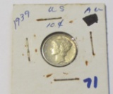 1939 MERCURY DIME