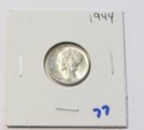 1944 BU MERCURY DIME