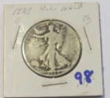 1927 WALKING LIBERTY HALF