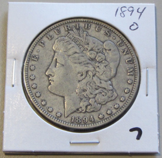 $1 1894-O MORGAN SILVER DOLLAR