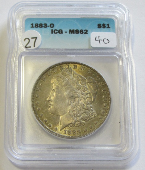 $1 1883-O MORGAN ICG MS 62