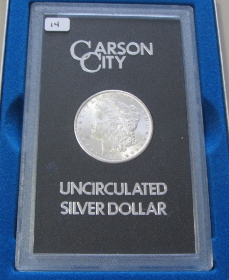$1 1884-CC CARSON CITY GSA MORGAN