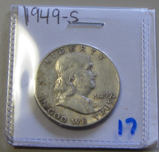 1949-S FRANKLIN HALF