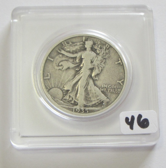 1935-S WALKING LIBERTY HALF