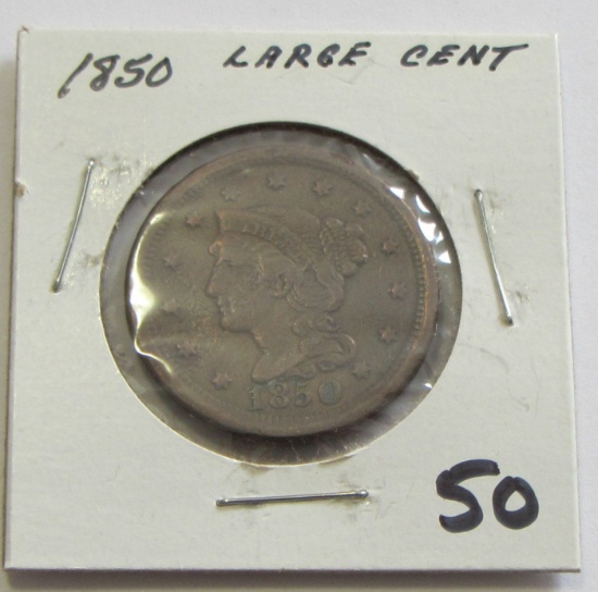 1850 LARGE CENT