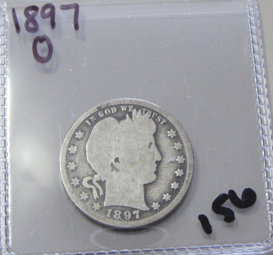 1897-O BARBER QUARTER