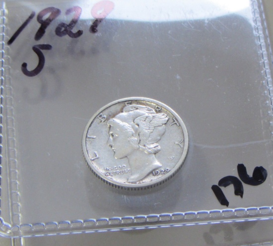 1929-S MERCURY DIME