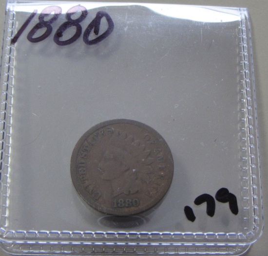 1880 INDIAN HEAD CENT