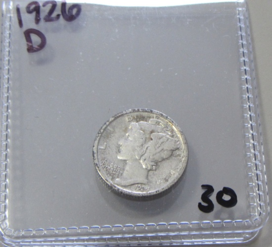 1924-D MERCURY DIME