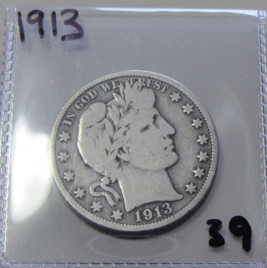 1913 BARBER HALF