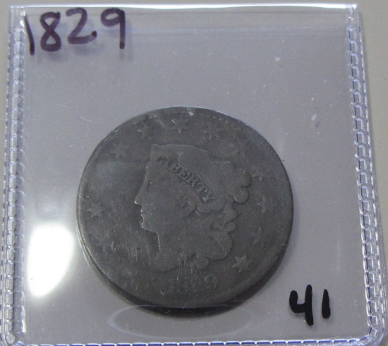 1829 LARGE CENT