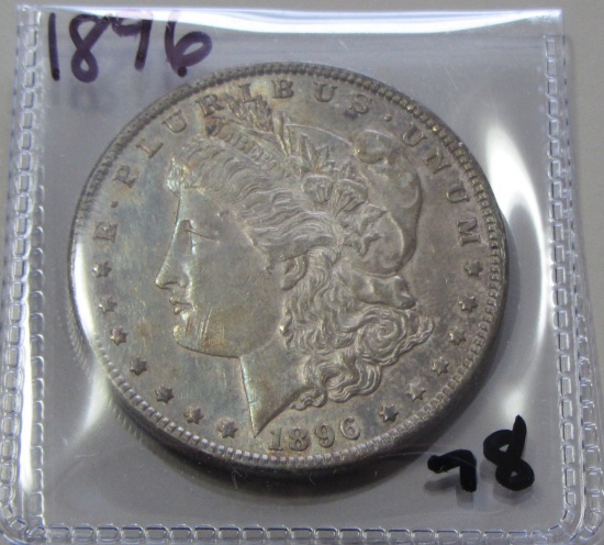 $1 1896 MORGAN SILVER DOLLAR