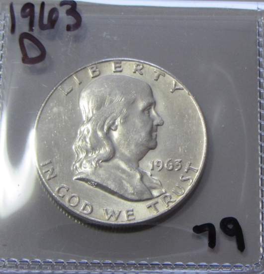 1963-D FRANKLIN HALF